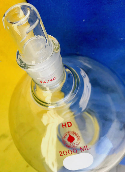 34" INCH ACE CHEMGLASS 2000ML / 2L RESERVOIR STOPCOCK FRITTED LAB GLASS FREESHIP
