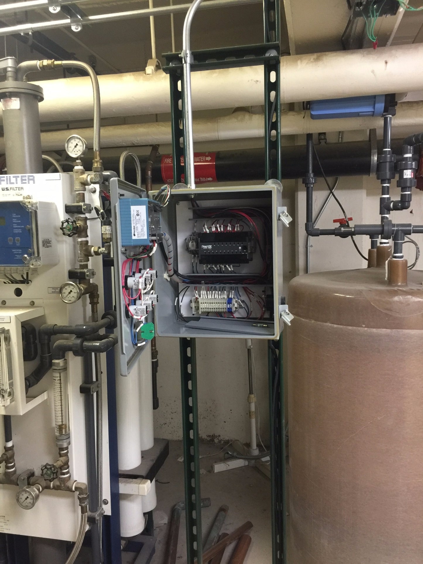 U. S. FILTER REVERSE OSMOSIS COMMERCIAL INDUSTRIAL 3 PHASE GDP10080 ULTRAVIOLET