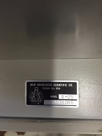 EPPENDORF NEW BRUNSWICK G 25 SHAKER INCUBATOR WATCH VIDEO WONDERFUL OPERAT CONDI