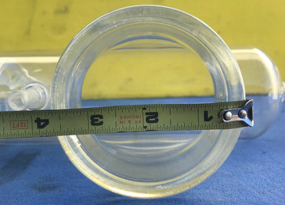 PERFECT 26" INCH DOUBLE COIL CONDENSER CHEMGLASS FRITTED LAB GLASS FREE SHIPPING