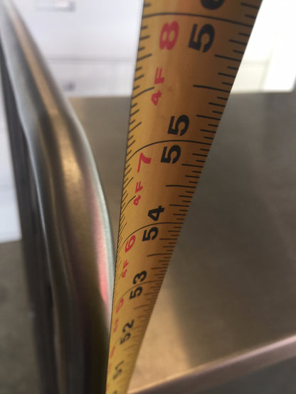 COLSON BIG 6 WHEELED SWIVEL 3 SHELF STAINLESS STEEL CART KITCHEN HOSPITAL CLINIC