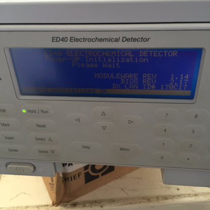 DIONEX ED40 ELECTROCHEMICAL DETECTOR MODEL ED401 (TA)