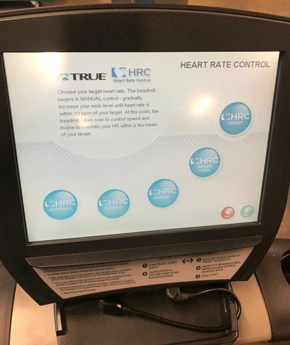 TRUE CS800 with TOTAL BODY TRAINING TOUCH SCREEN HEAVY DUTY TREADMILL WATCHVIDEO