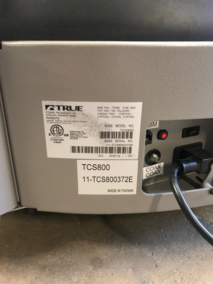 TRUE CS800 with TOTAL BODY TRAINING TOUCH SCREEN HEAVY DUTY TREADMILL WATCHVIDEO