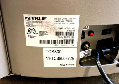 TRUE CS800 with TOTAL BODY TRAINING TOUCH SCREEN HEAVY DUTY TREADMILL WATCHVIDEO