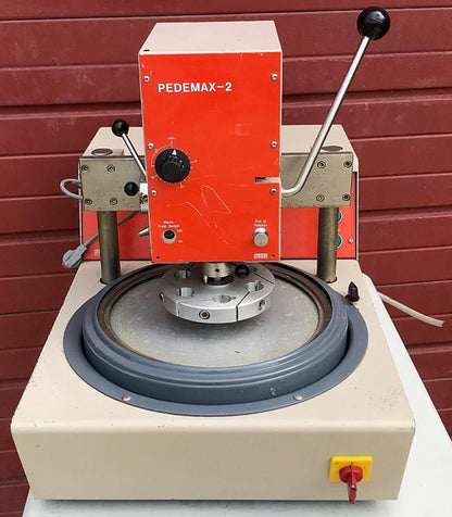 STRUERS 3PHASE PLANOPOL2 PEDEMAX2 POWERHEAD POLISHER GRINDER LAPPING WATCHVIDEO