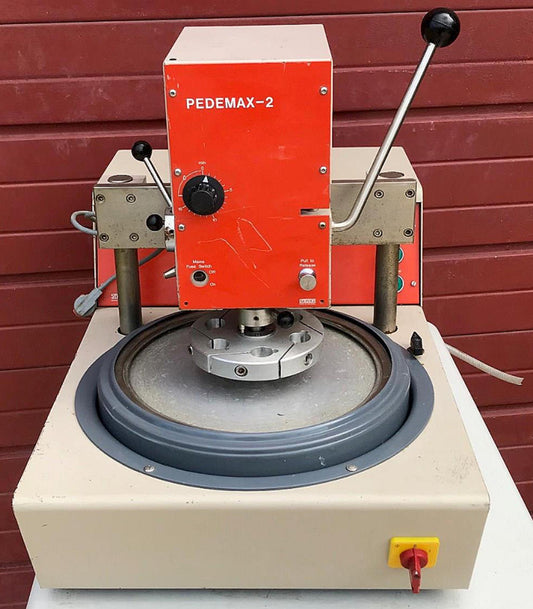 STRUERS 3PHASE PLANOPOL2 PEDEMAX2 POWERHEAD POLISHER GRINDER LAPPING WATCHVIDEO