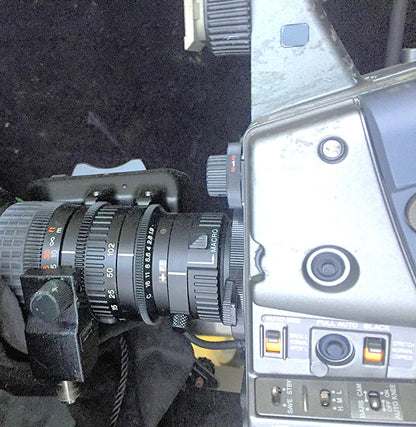 JVC MINI DV GY-DV550 POWER MACRO ZOOM LENS & TELEPROMPTER VIEWFINDER FREE SHIP