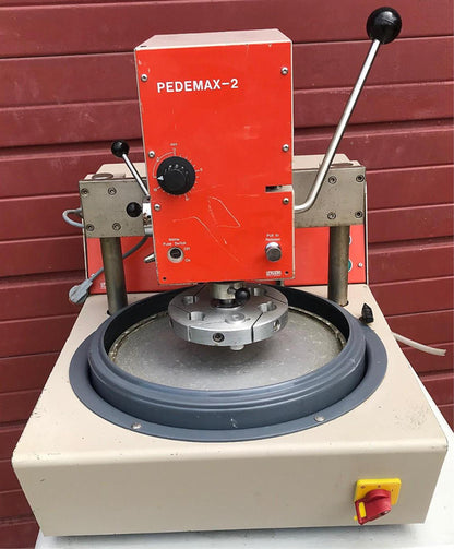 STRUERS 3PHASE PLANOPOL2 PEDEMAX2 POWERHEAD POLISHER GRINDER LAPPING WATCHVIDEO