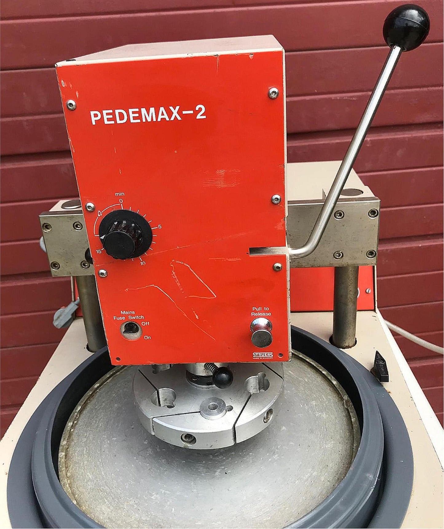 STRUERS 3PHASE PLANOPOL2 PEDEMAX2 POWERHEAD POLISHER GRINDER LAPPING WATCHVIDEO