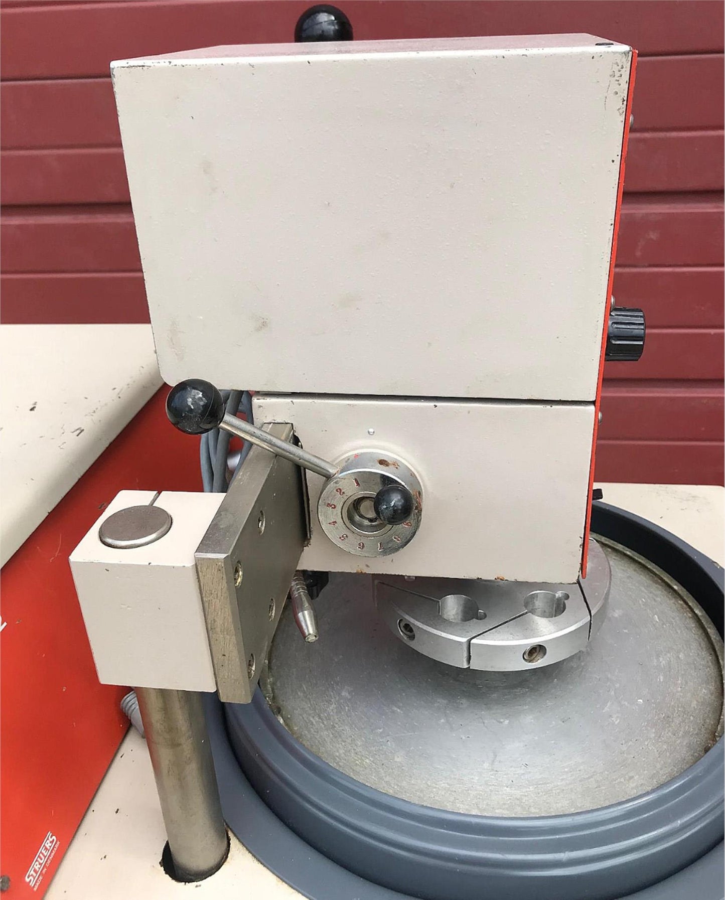 STRUERS 3PHASE PLANOPOL2 PEDEMAX2 POWERHEAD POLISHER GRINDER LAPPING WATCHVIDEO