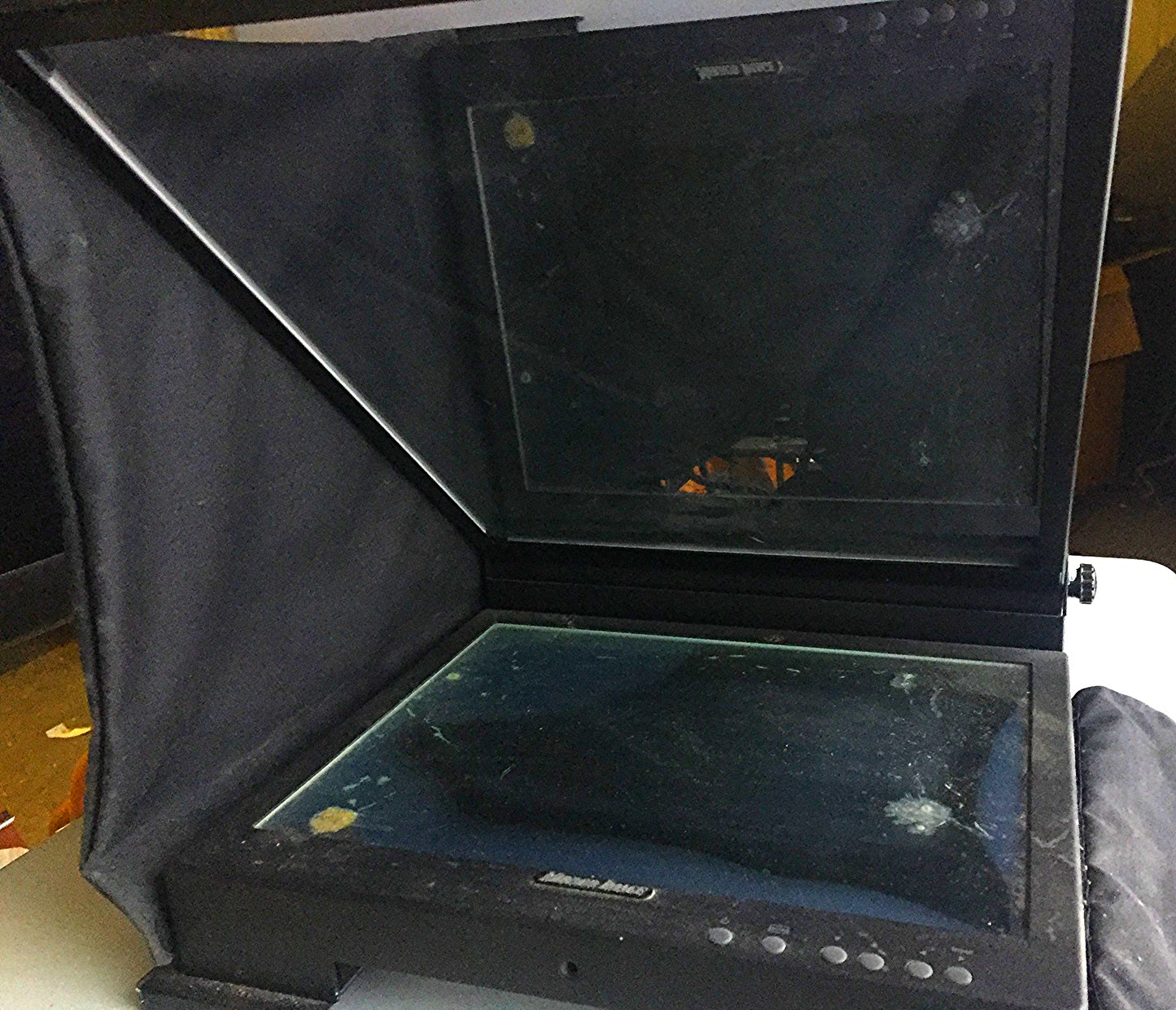 JVC MINI DV GY-DV550 POWER MACRO ZOOM LENS & TELEPROMPTER VIEWFINDER FREE SHIP