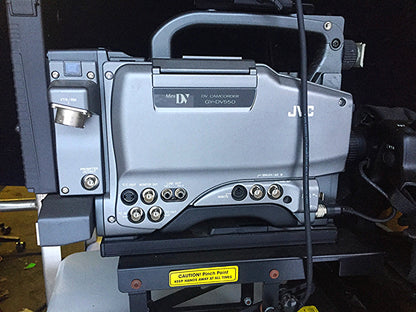 JVC MINI DV GY-DV550 POWER MACRO ZOOM LENS & TELEPROMPTER VIEWFINDER FREE SHIP