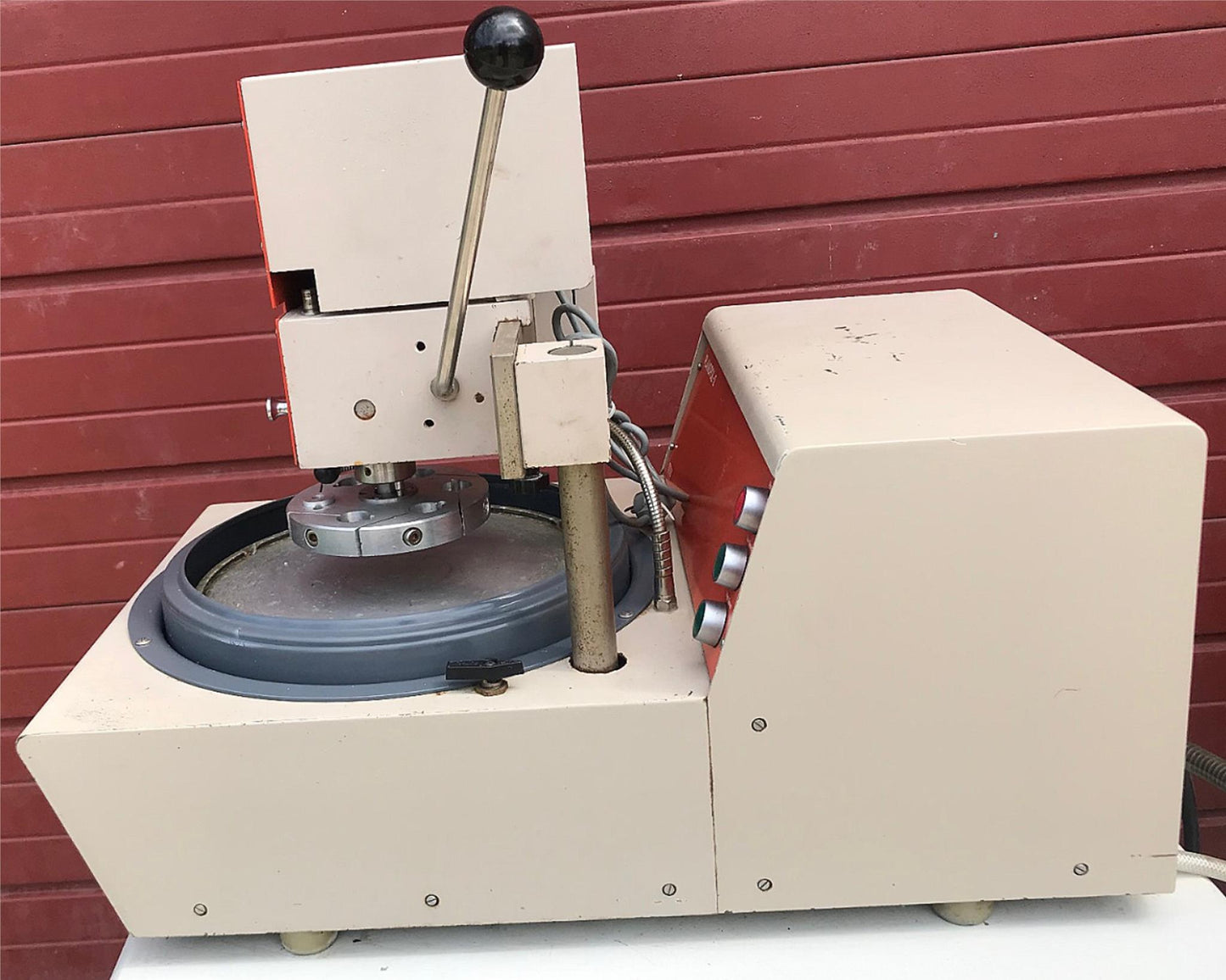 STRUERS 3PHASE PLANOPOL2 PEDEMAX2 POWERHEAD POLISHER GRINDER LAPPING WATCHVIDEO