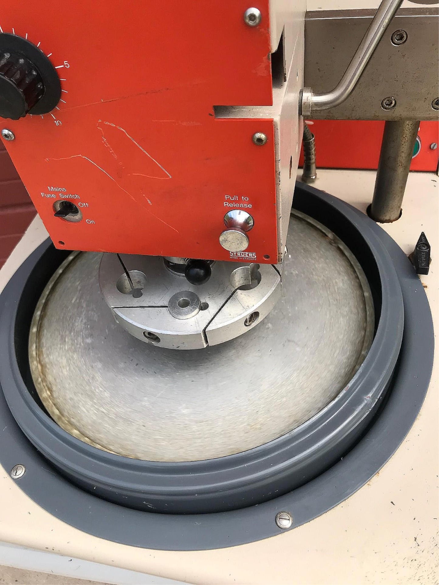 STRUERS 3PHASE PLANOPOL2 PEDEMAX2 POWERHEAD POLISHER GRINDER LAPPING WATCHVIDEO