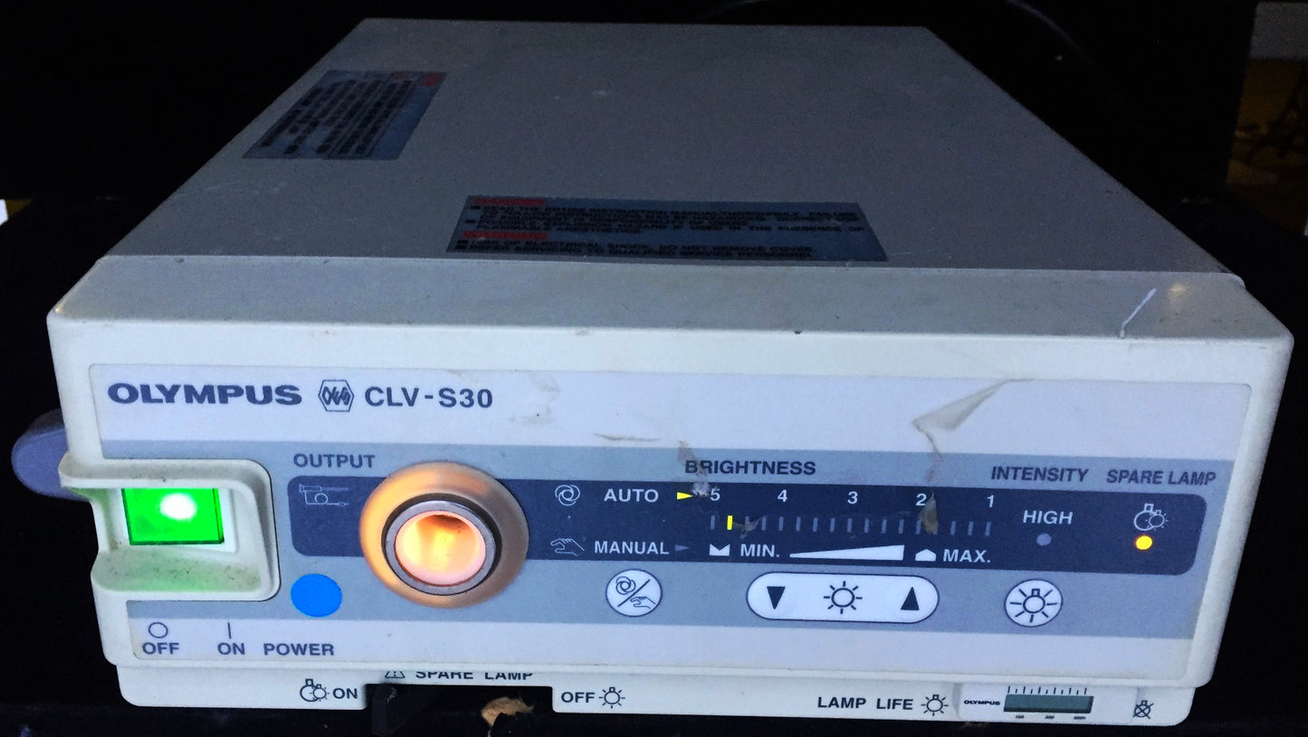OLYMPUS CLV-S30 LAPAROSCOPY LIGHT SOURCE Endoscopy Video Halogen Lamp FREE SHIP