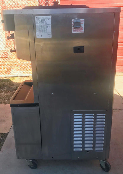 TAYLOR CROWN C717‑33 YOGURT ICE CREAM SHAKE SOFT FREEZER WHEELS MANUAL FREE SHIP