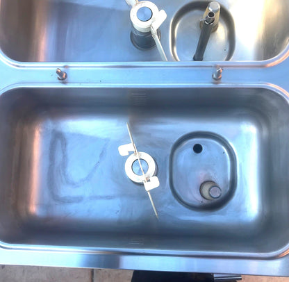 TAYLOR CROWN C717‑33 YOGURT ICE CREAM SHAKE SOFT FREEZER WHEELS MANUAL FREE SHIP