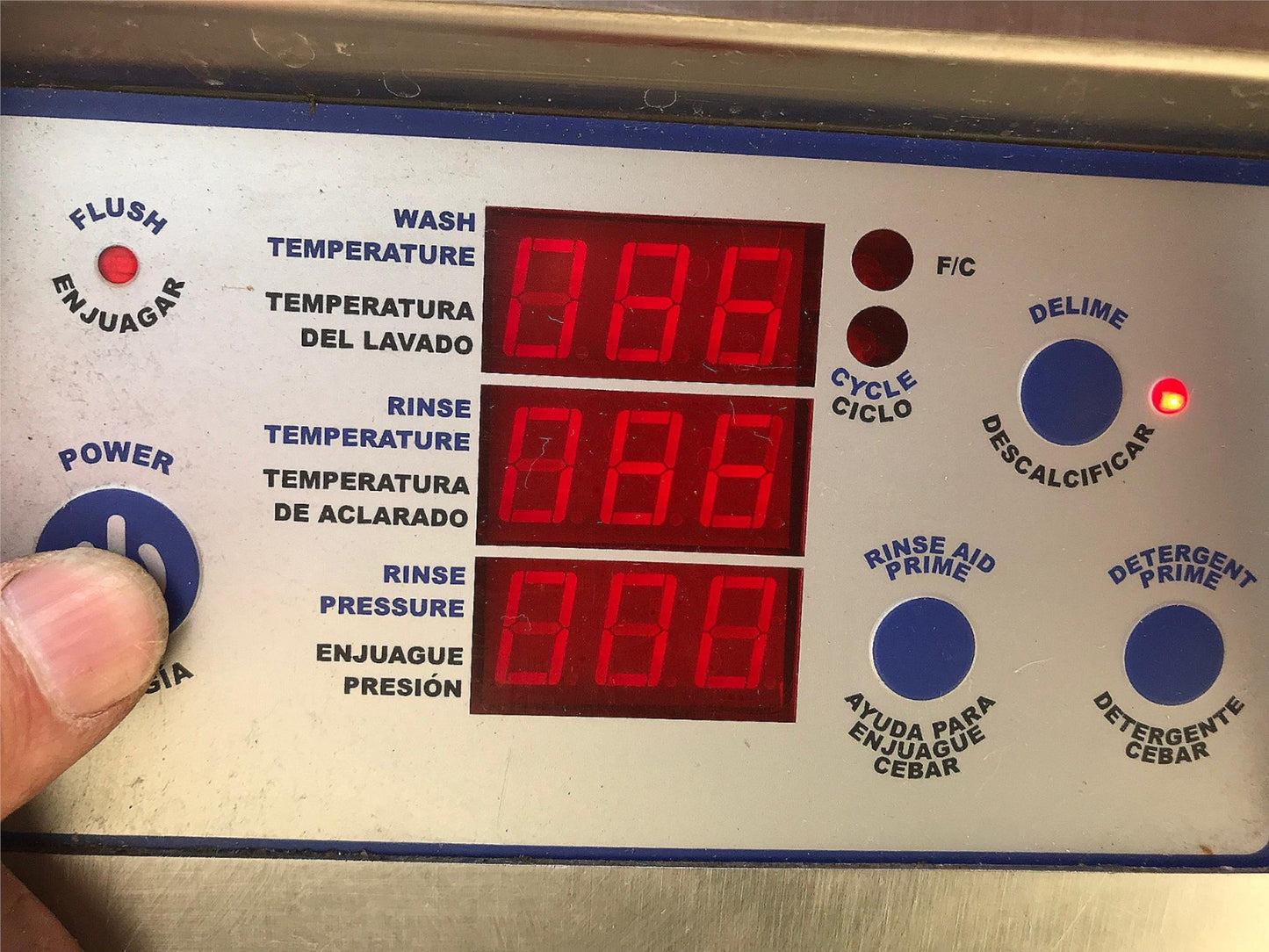 JACKSON AVENGER HT-E COMMERCIAL KITCHEN UNDERCOUNTER WASHING MACHINE FREE SHIP