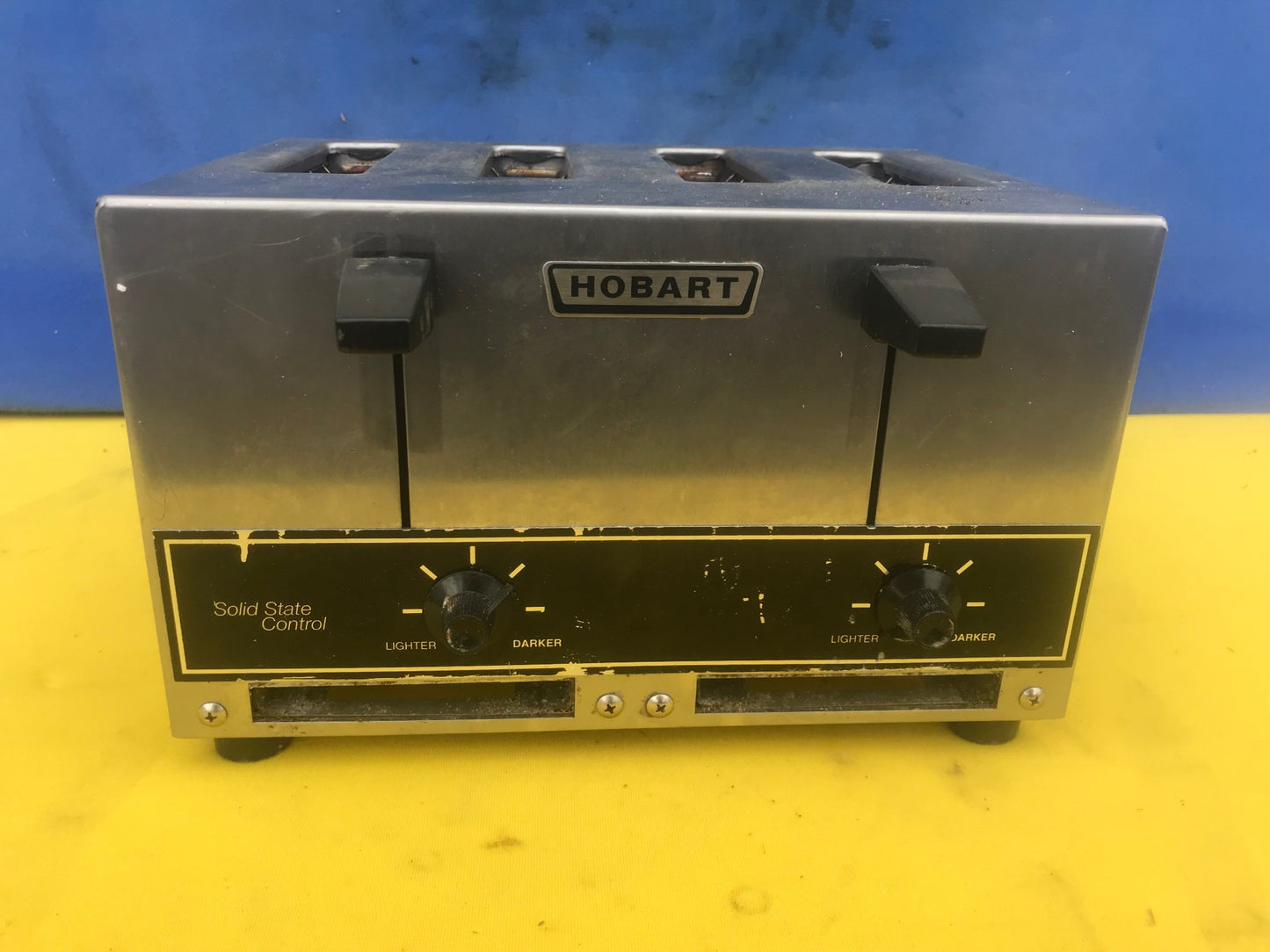 HOBART ET-27 - 4 SLOTS COMMERCIAL POP UP TOASTER 240 VOLTS FREE SHIPPING