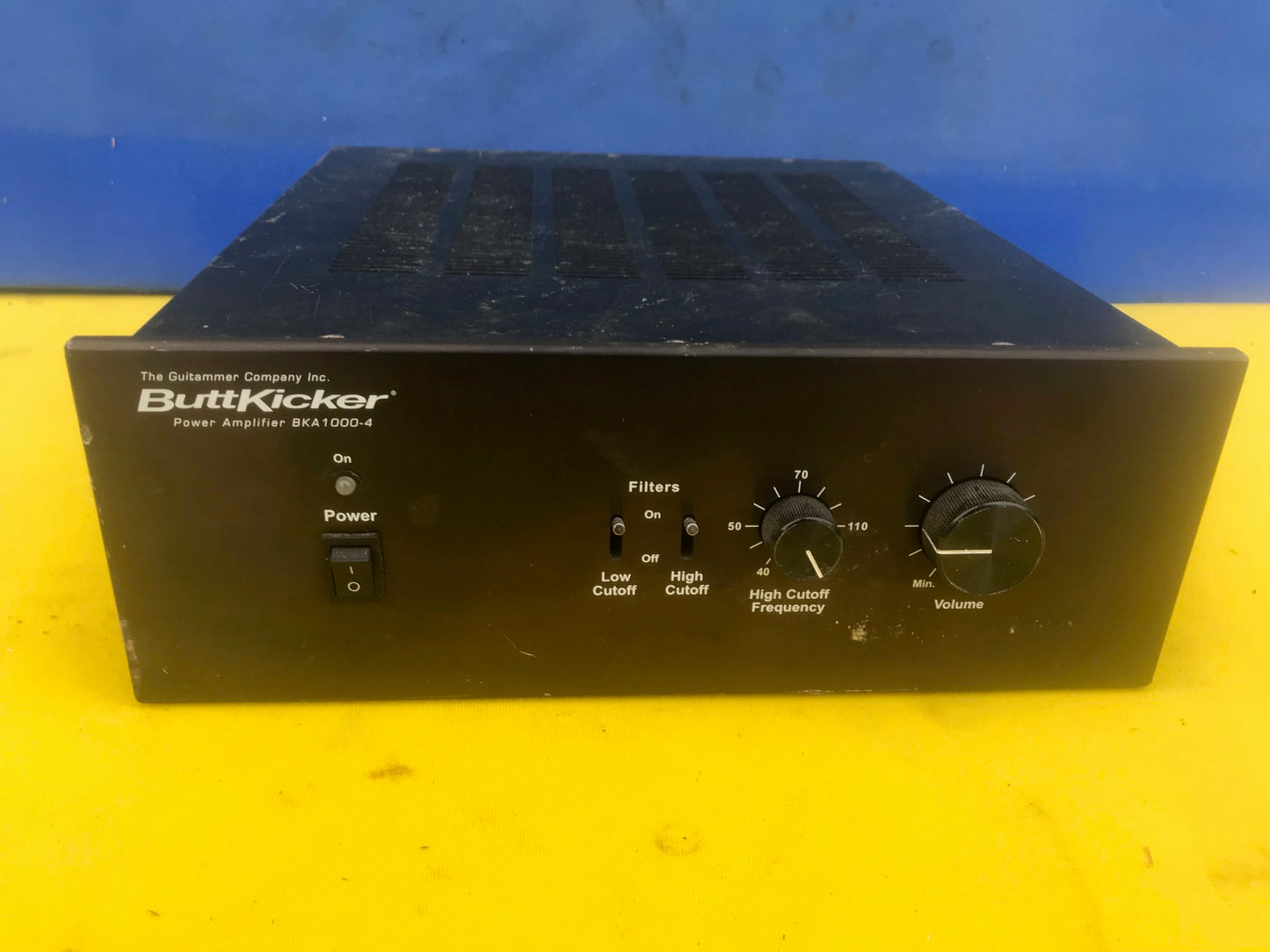 BUTTKICKER BKA 1000-4 POWER AMPLIFIER 1000 WATT THE GUITAMMER FREE SHIPPING