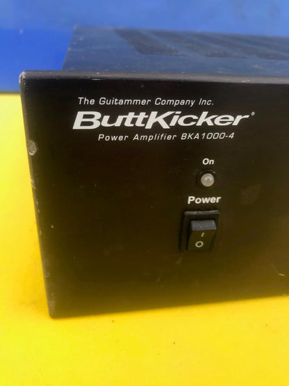 BUTTKICKER BKA 1000-4 POWER AMPLIFIER 1000 WATT THE GUITAMMER FREE SHIPPING