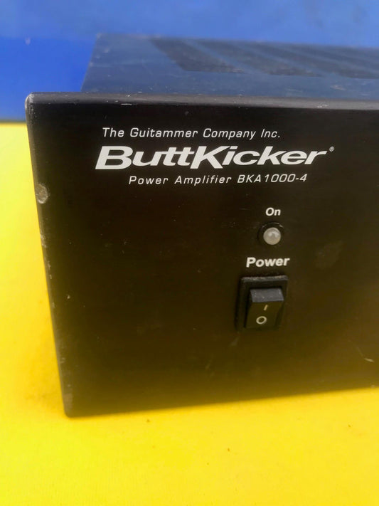 BUTTKICKER BKA 1000-4 POWER AMPLIFIER 1000 WATT THE GUITAMMER FREE SHIPPING