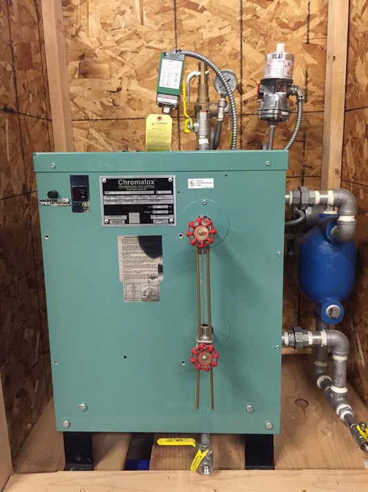 New CHROMALOX Hot Oil or Water Boiler 12 KW SUSSMAN SSB12 ELECTRIC STEAM BOILER