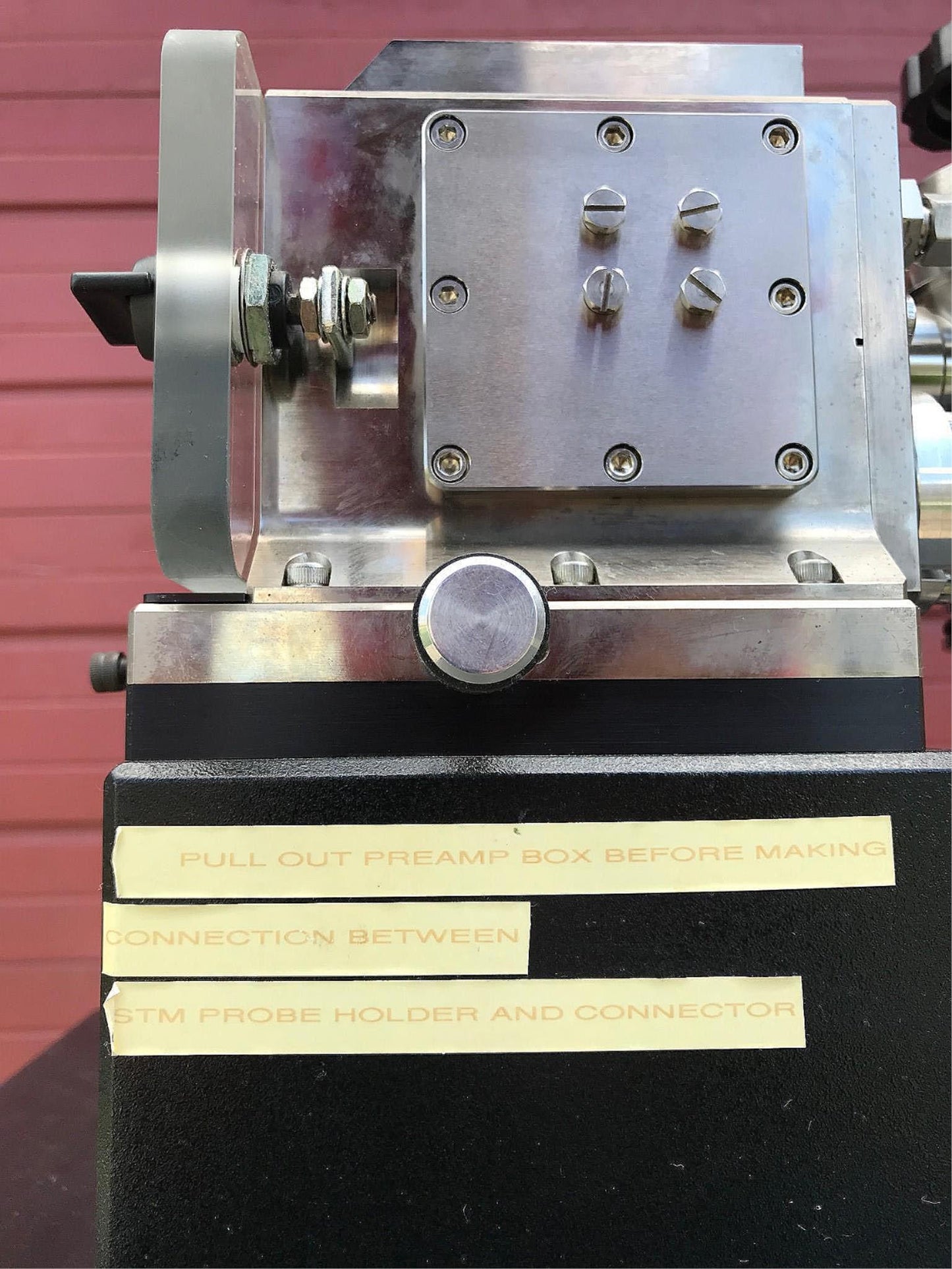 TMC VEECO DI ENVIROSCOPE ATOMIC FORCE MICROSCOPE SYSTEM MDC KAV-150 TURBO-V 70LP