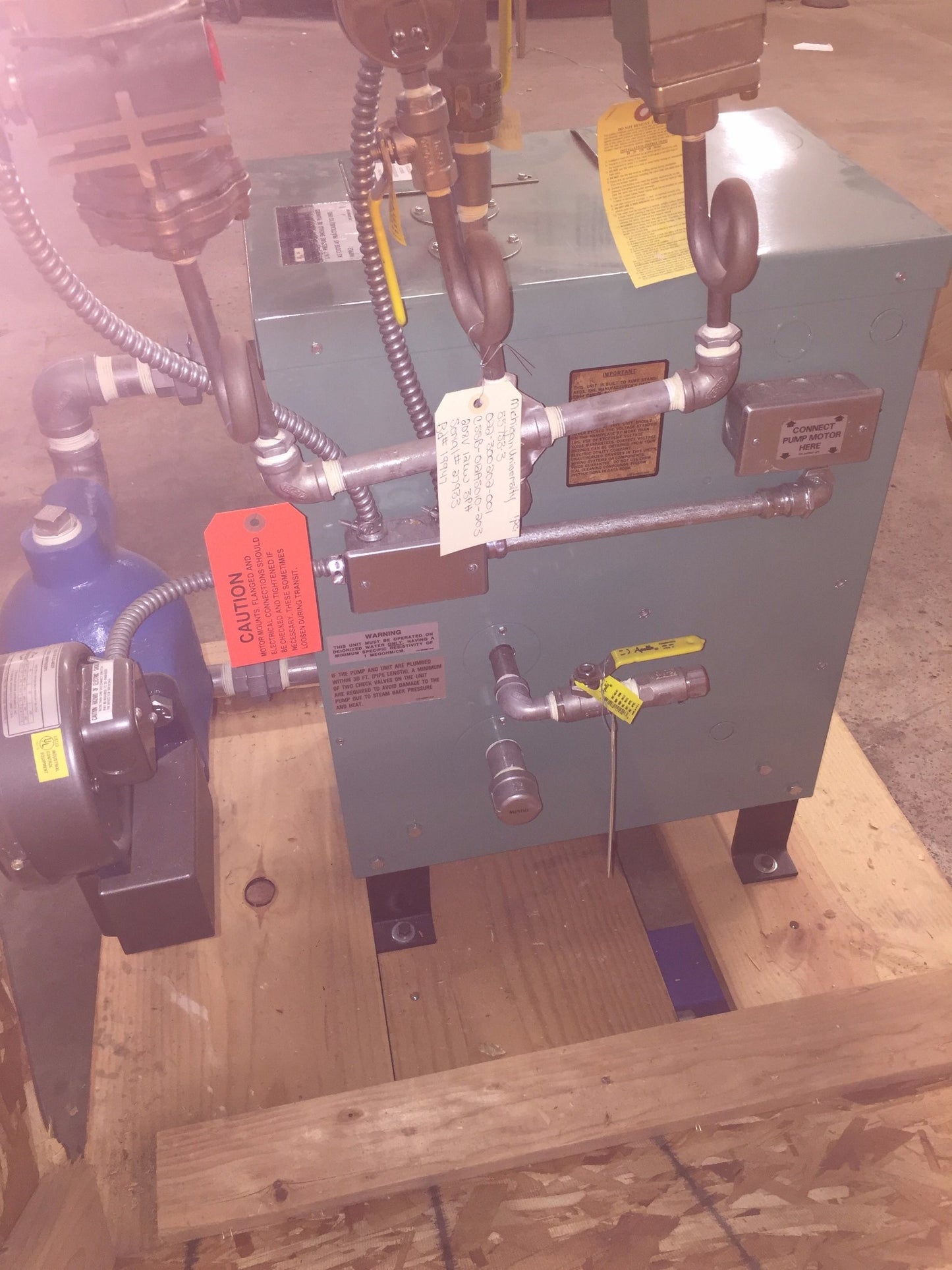 New CHROMALOX Hot Oil or Water Boiler 12 KW SUSSMAN SSB12 ELECTRIC STEAM BOILER