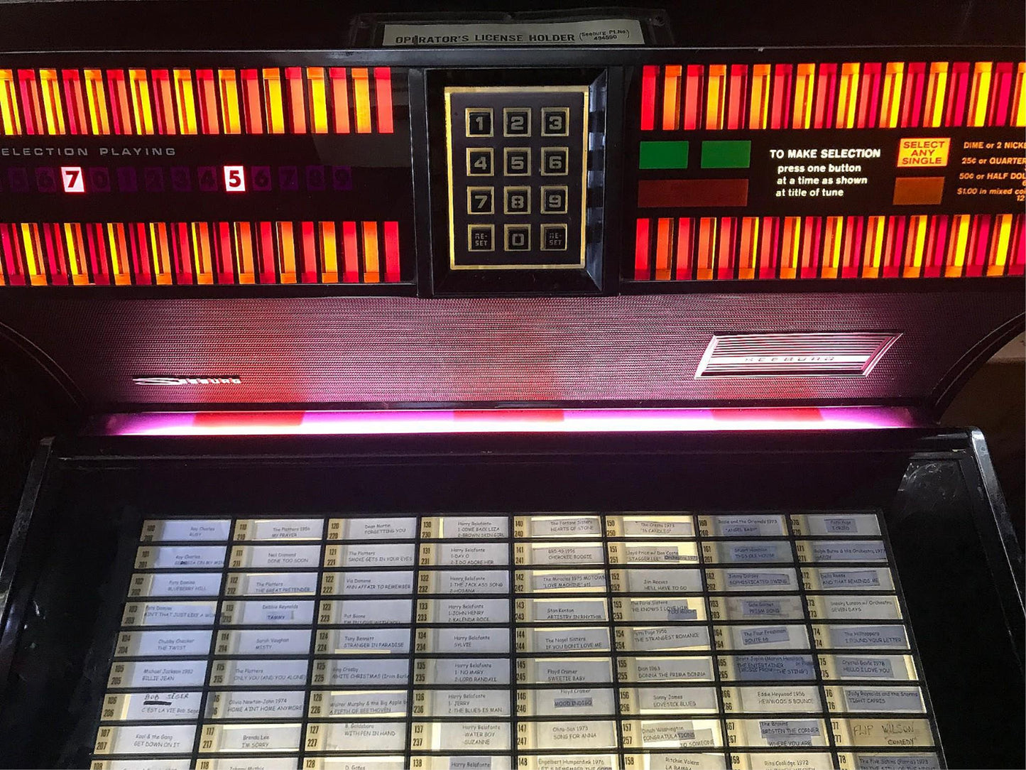 BEAUTIFUL REFURBISHED SEEBURG USC2 JUKEBOX 100%PERFECT COND WATCH VIDEO FREESHIP