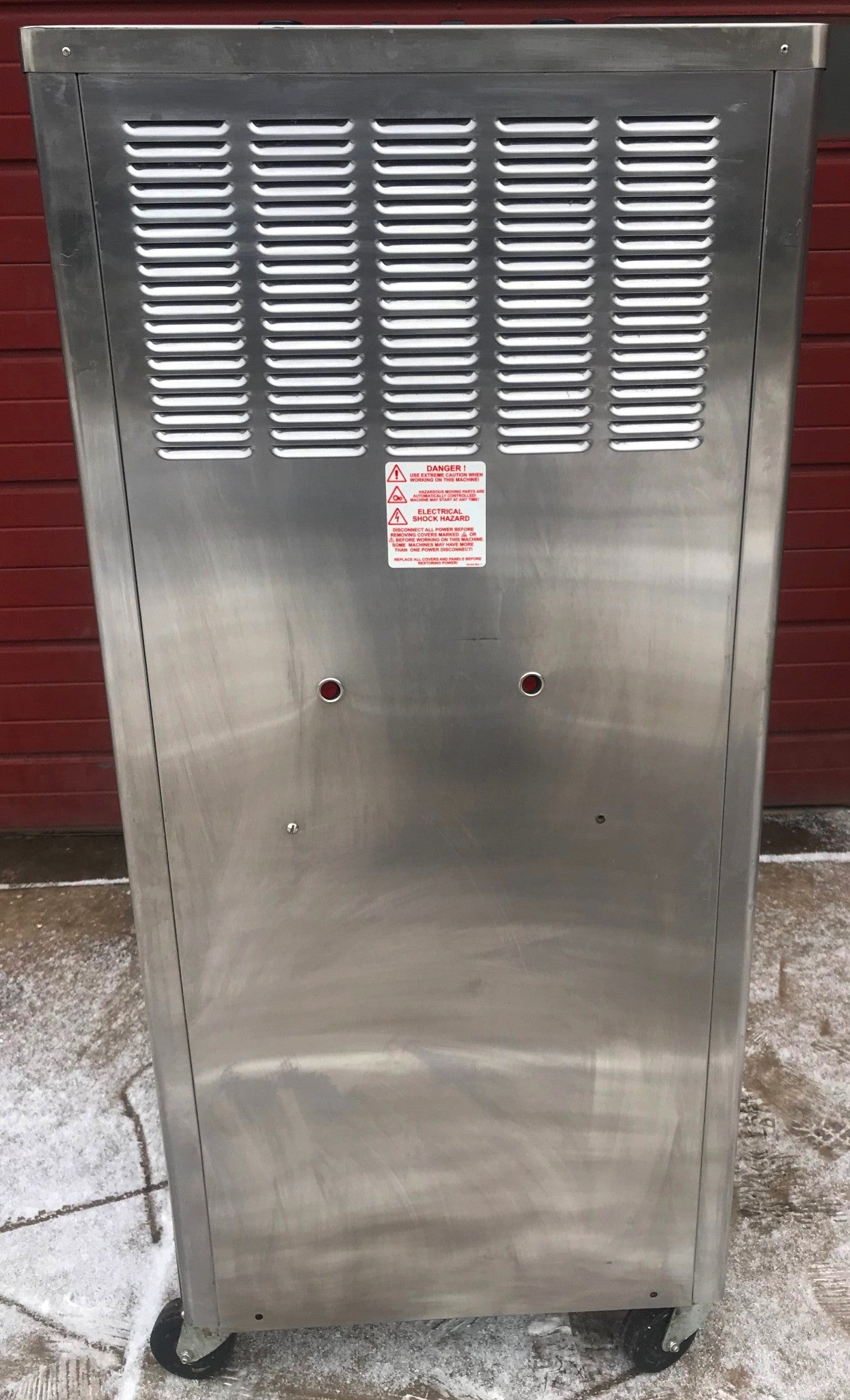 TAYLOR CROWN C717‑33 YOGURT ICE CREAM SHAKE SOFT FREEZER WHEELS MANUAL FREE SHIP