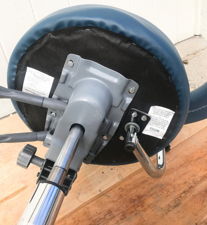 GALAXY EXAM ADJUSTABLE AIR LIFT MEDICAL DENTAL TATOO VET STOOL CHAIR FREE SHIP