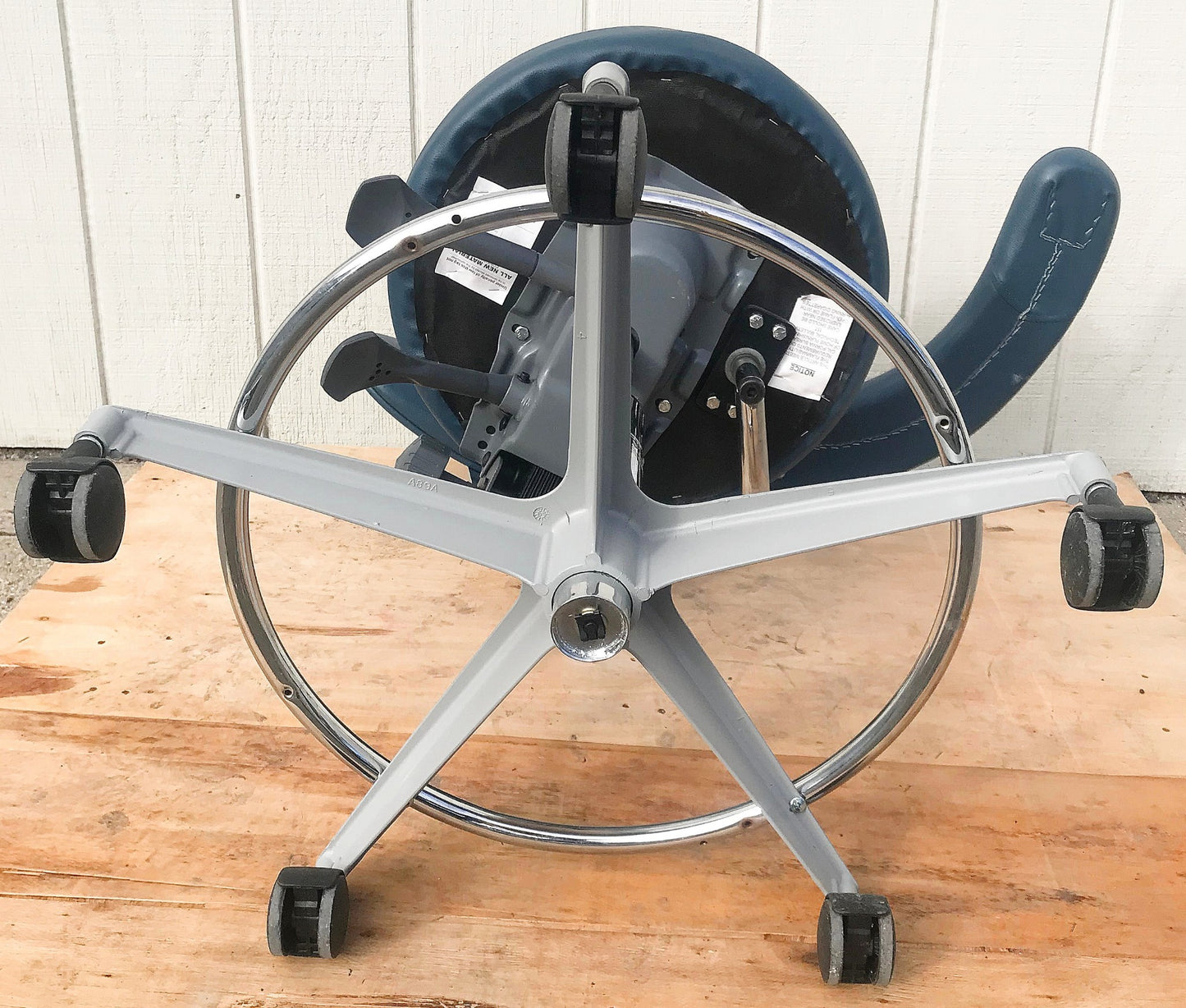 GALAXY EXAM ADJUSTABLE AIR LIFT MEDICAL DENTAL TATOO VET STOOL CHAIR FREE SHIP