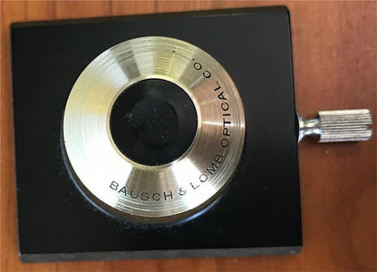 RARE VINTAGE BAUSH LOMB BRASS OBJECTIVES MICROSCOPE ORIGINAL WOOD CASE FREE SHIP