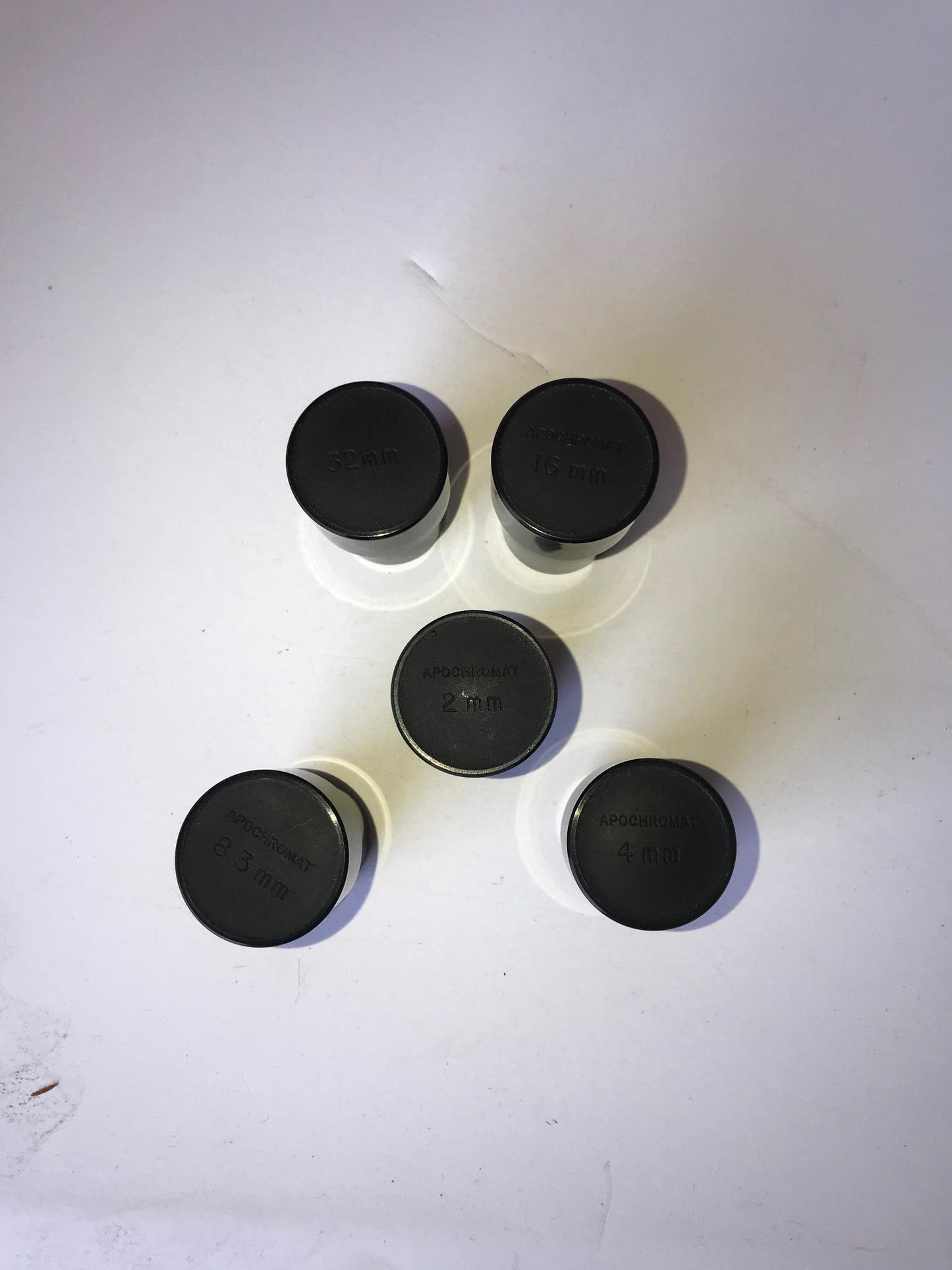 RARE VINTAGE BAUSH LOMB BRASS OBJECTIVES MICROSCOPE ORIGINAL WOOD CASE FREE SHIP