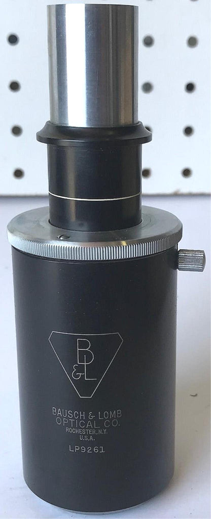 RARE VINTAGE BAUSH LOMB BRASS OBJECTIVES MICROSCOPE ORIGINAL WOOD CASE FREE SHIP