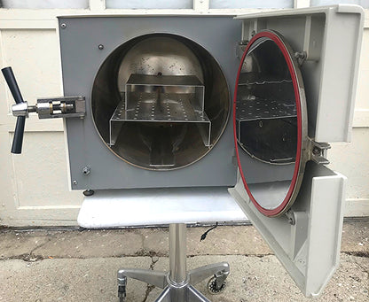 TUTTNAUER 3850E LARGEAUTOMATIC AUTOCLAVE BENCHTOP STERILIZER 65Liter WATCH VIDEO