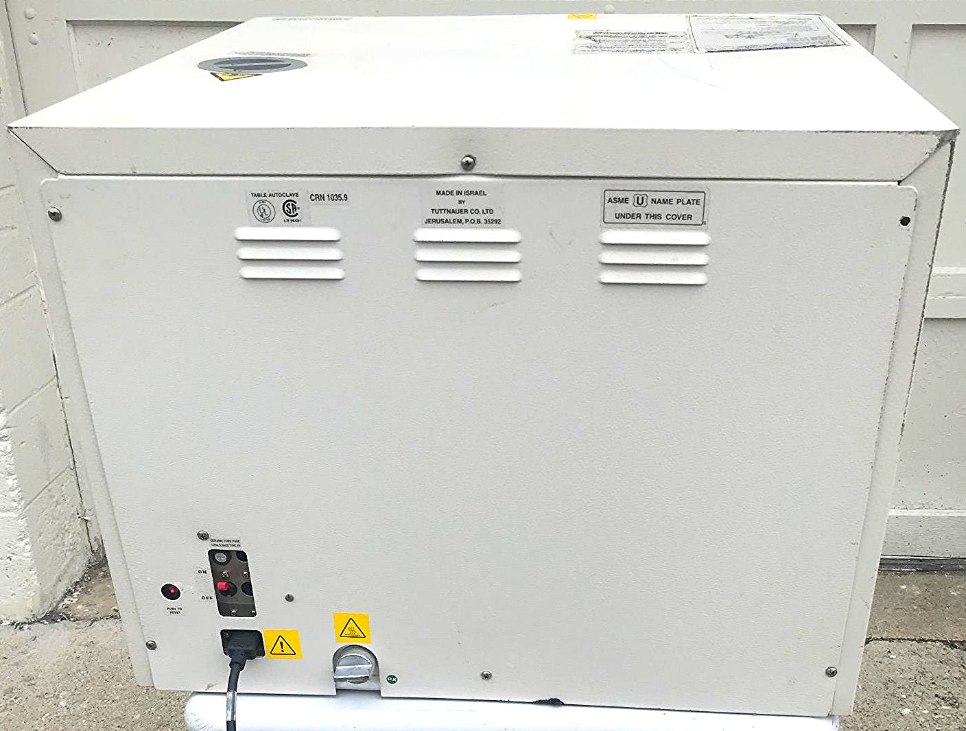 TUTTNAUER 3850E LARGEAUTOMATIC AUTOCLAVE BENCHTOP STERILIZER 65Liter WATCH VIDEO