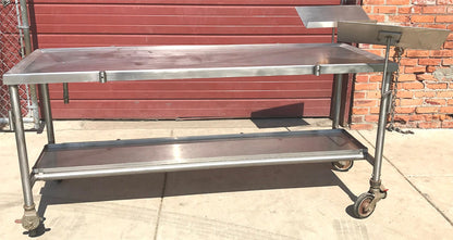 LIPSHAW CADAVER CART AUTOPSY TABLE DEER HUNT HOSPITAL VETERINARY FUNERARY FREESH