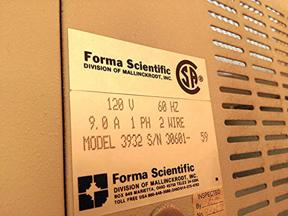 FORMA SCIENTIFIC MOD3932 HIGHVOLUME DIGITAL INCUBATOR LAB LABORATORY 100%PERFECT