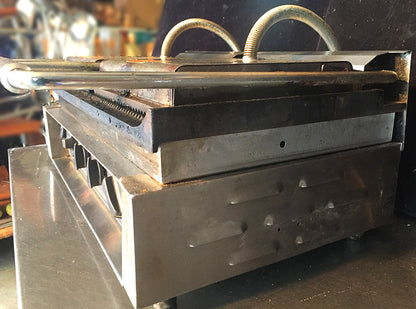 EQUIPEX SODIR MAJESTIC W/TM GROOVED DOUBLE PANINI COMBO GRILL FREE SHIPPING