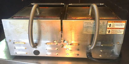 EQUIPEX SODIR MAJESTIC W/TM GROOVED DOUBLE PANINI COMBO GRILL FREE SHIPPING