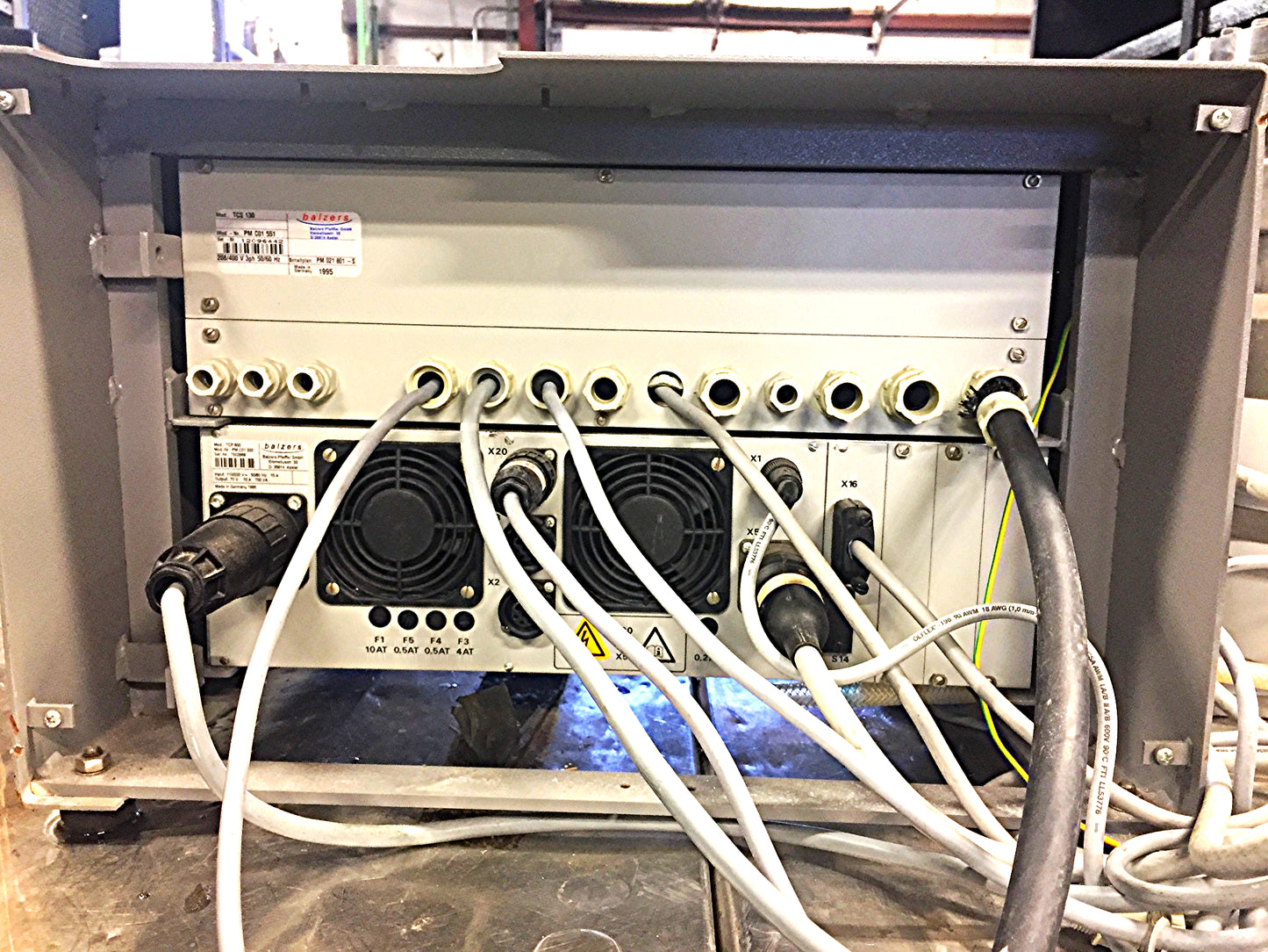 BALZERS PFEIFFER TMU 1600 TCS 130 TCP 600 TSF 012 TURBO PUMP GATE VALVE FREESHIP