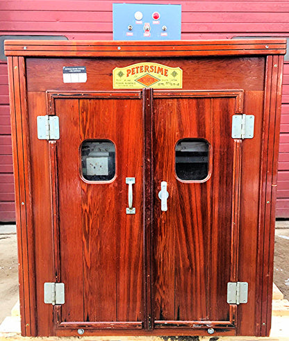 RARE PETERSIME H145 ROSEWOOD MOTORIZED EGG INCUBATOR HATCHER WATCHVIDEO FREESHIP