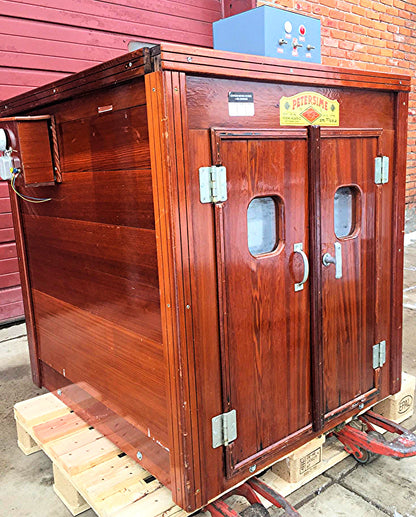 RARE PETERSIME H145 ROSEWOOD MOTORIZED EGG INCUBATOR HATCHER WATCHVIDEO FREESHIP