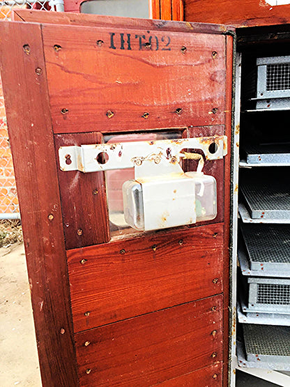 RARE PETERSIME H145 ROSEWOOD MOTORIZED EGG INCUBATOR HATCHER WATCHVIDEO FREESHIP