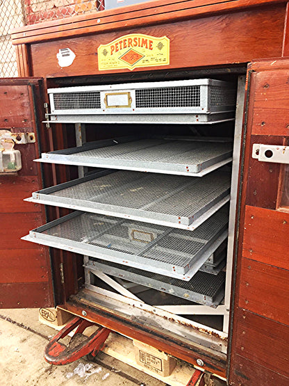 RARE PETERSIME H145 ROSEWOOD MOTORIZED EGG INCUBATOR HATCHER WATCHVIDEO FREESHIP