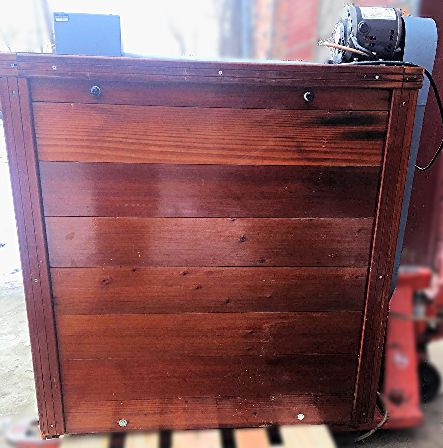 RARE PETERSIME H145 ROSEWOOD MOTORIZED EGG INCUBATOR HATCHER WATCHVIDEO FREESHIP