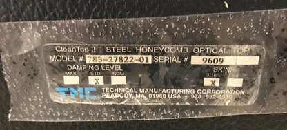 TMC CLEAN TOP II 3x5Ft HONEYCOMB BREADBOARD OPTICAL ANTIVIBRATION TABLE FREESHIP